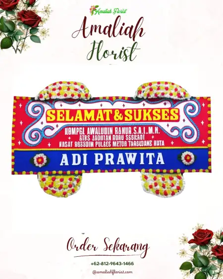 Papan Bunga Ucapan Selamat Tambaksari Kidul
